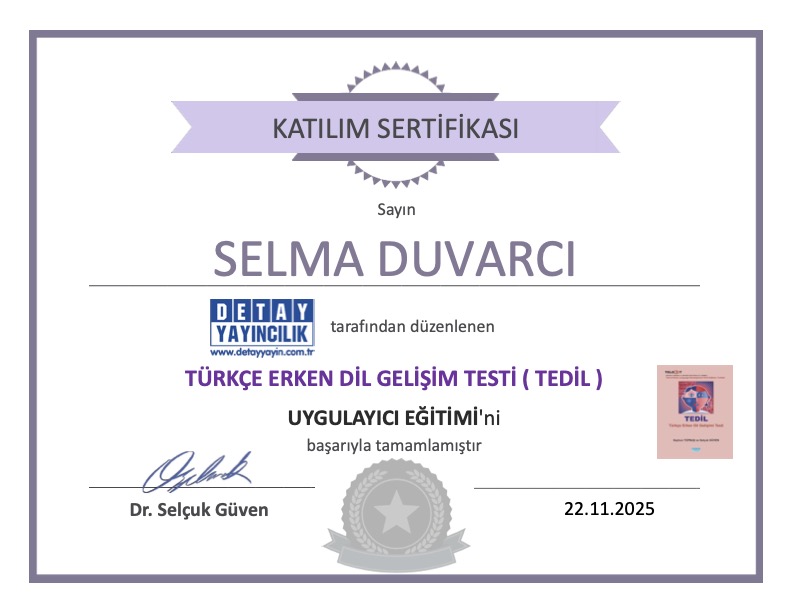 Mesleki eğitim sertifikası