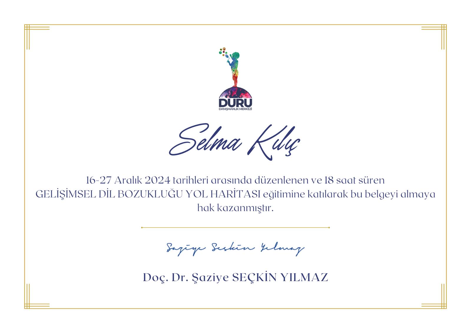 Mesleki eğitim sertifikası